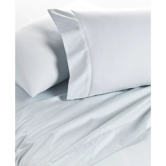 Charter Club Damask 550TC 4-Pc King Cotton Sheet Set Vapor MSRP $200 - Picture 1 of 3